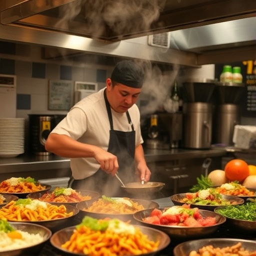 Chef Preparing Food